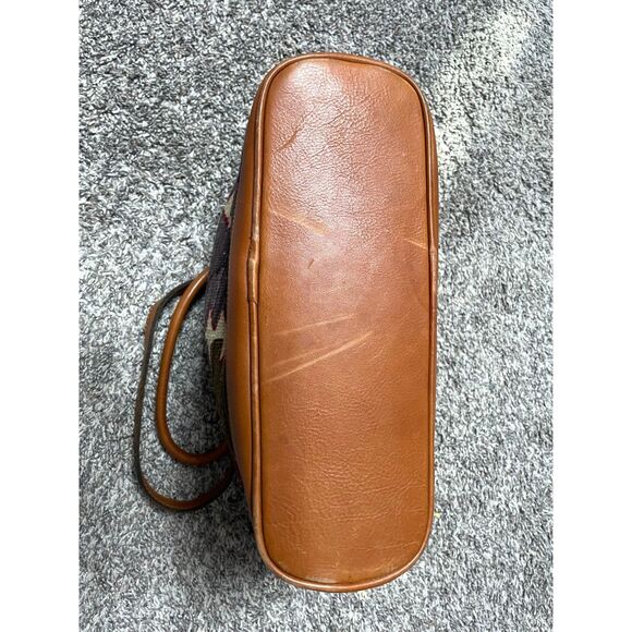 Yun art shoulder bag - Gem Yun Art Wool & Leather Purse Southwest Pattern